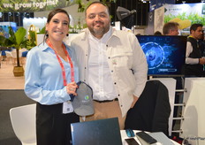 Paulina Urrutia from Paclife in Chile Javier Saavedra Control Union quality inspection.